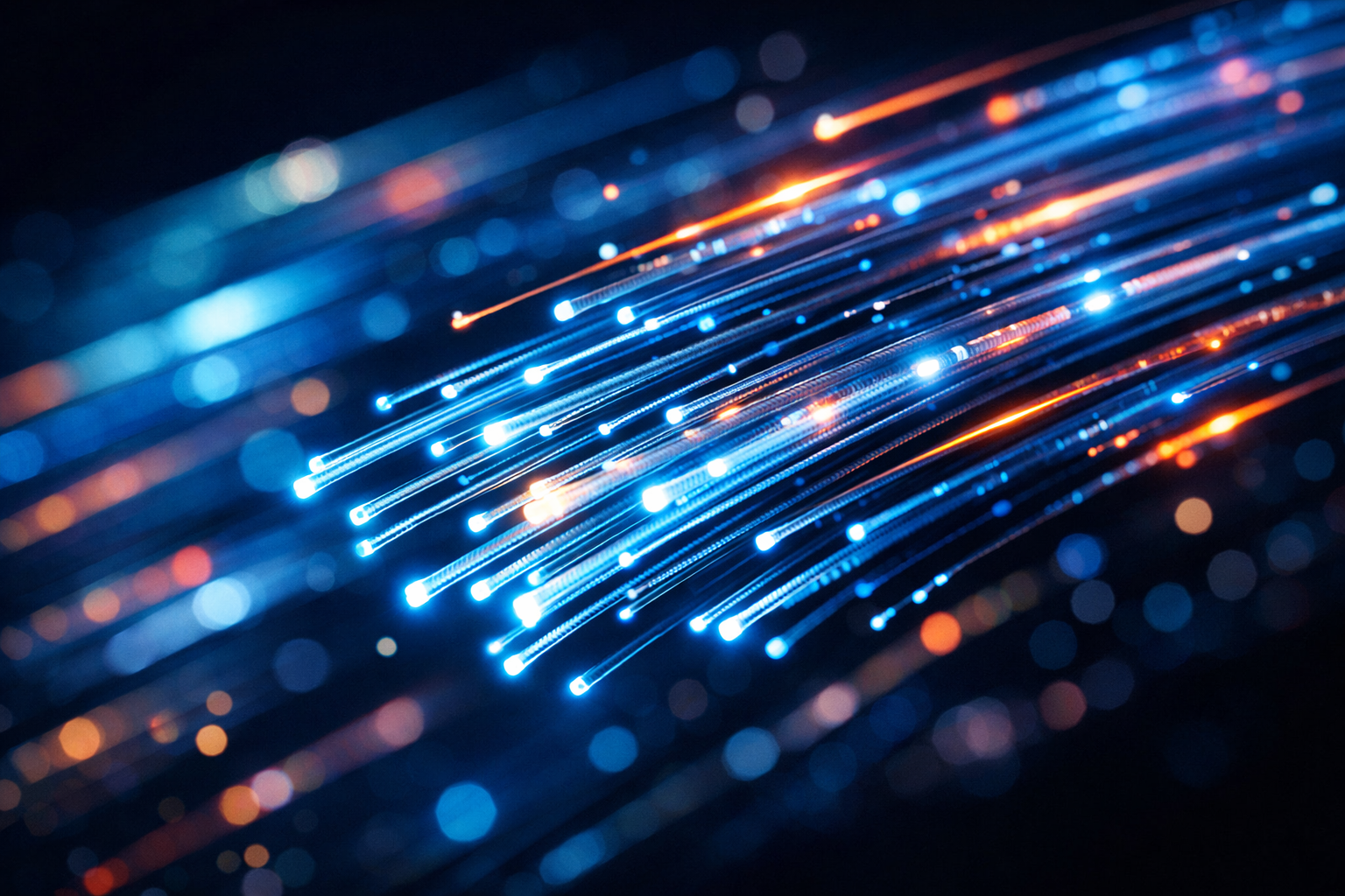 Fiber optics and microwave
